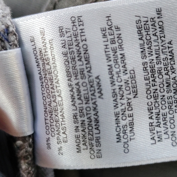 "346" Brooks Brothers men's size W40/L30 gray pants - Picture 4 of 5